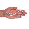 SKIR'CO (Pack of 2) 6mm Galvanised Steel Spring Cotter Pins