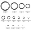 SING F LTD 60Pcs 14 Sizes Fishing Rod Guide Kit