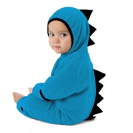 Fleece Baby Bunting Bodysuit – Infant One Piece Kids Hooded Romper Outerwear Toddler Jacket