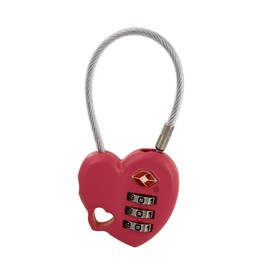 MoDA Travel Easy to Use- TSA Recognized Resettable Combination Lock Luggage Travel Lock