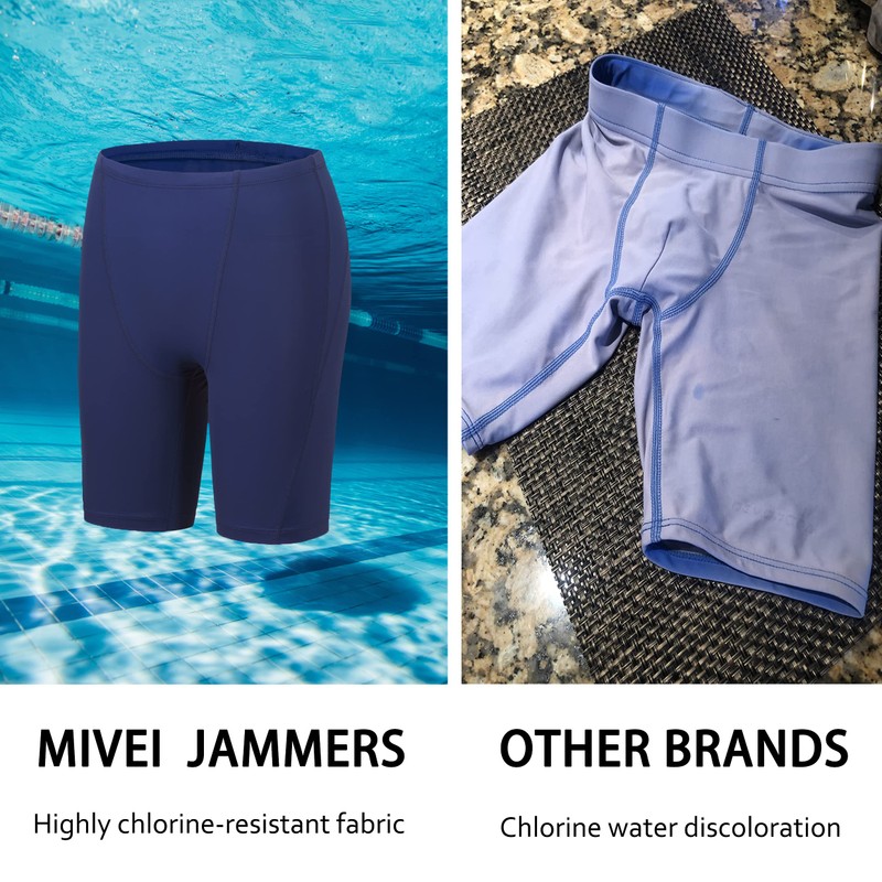 MIVEI Traje de baño para niños, de secado rápido, UPF