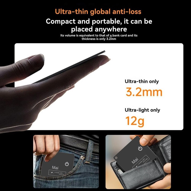 Peakloong Mini GPS Tracking Device Wireless Charging Tracking Location GPS