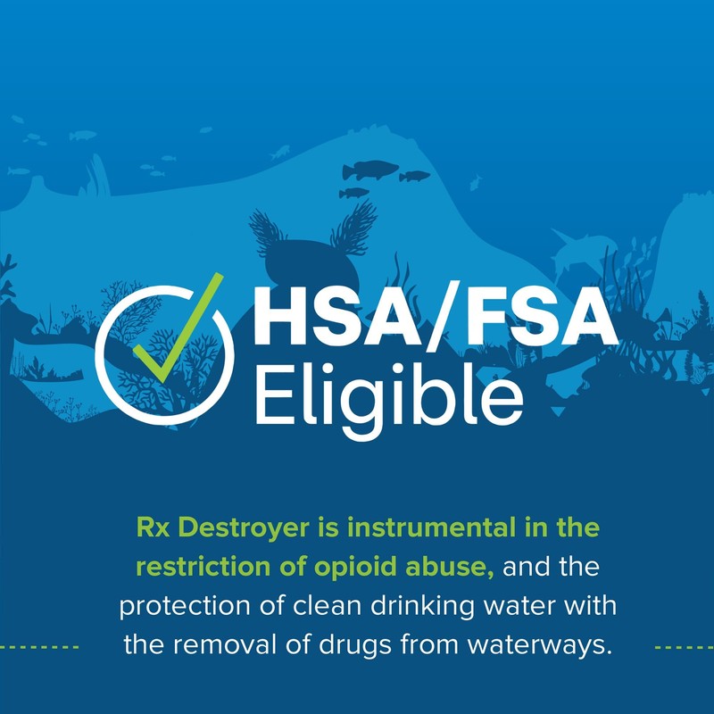 Rx Destroyer All-Purpose Formula - Eco-Friendly Medication Buster Solution, Drug