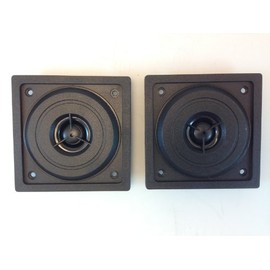J.A.L. SUPER DOME TWEETERS 3-1/4" SQ. SEALED TWEETERS (1 PAIR) FREQ. RESPONSE 2500-20KHZ, CROSSOVER FREQ. 3500 CPS, RATED 50 WATTS @ 4 OHMS