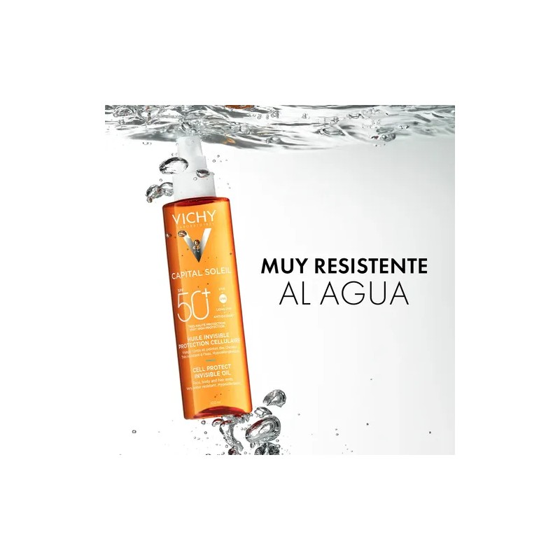 Protector Celular En Aceite Vichy Capital Soleil 50FPS 200ml