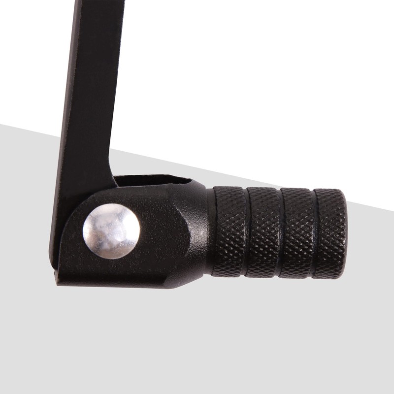 GOOFIT Black CNC 0.47 Inch Universal Motorcycle Gear Lever Aluminium
