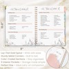 Wedding Planner Book and Organizer, Bridal Planning Binder with Tabs&Pocket