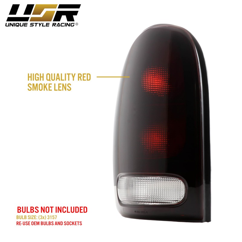 USR 98-03 Durango Tail Light – Replacement Tail Lamps Set