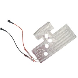 INGQI 1037646 Refrigerator Garage Heater Kit for Frigidaire Kenmore FFH1767GW FRS3HR5HW FRS3R5EMB FRS6HR5HW FRS6R5EMB FRT17B3AW FRT18IS6CB