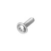 sourcing map Flanged Button Head Socket Cap Screws, M3*10mm Hex