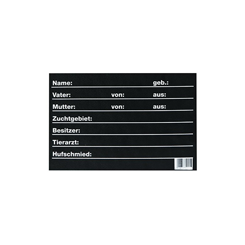 Agritura Stable blackboard for horses,30 cm - A25366