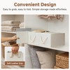 StorageWorks Fabric Storage Bins for Shelves, Storage Baskets for Closet