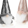 com-four® 2 x Premium Christmas Gnome for Christmas Decoration, Winter