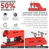 Clamp on Trailer Hitch 2" Receiver for Tractor Bucket, Non-Slip