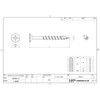 DAIDOHANT 10176790 Course Thread BK (Nominal Diameter d) 3.8 x