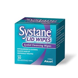 Systane Lid Wipes Eyelid Cleansing Wipes, 30 Count (Pack of 3)