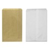 N'icePackaging - 50 Qty 5" x 7" Brown Kraft Flat