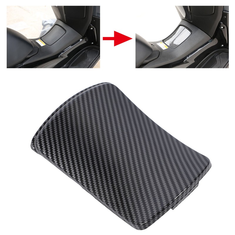 Carbon Fiber Style Fuel Tank Cap Cover Stylish Scratch Proof