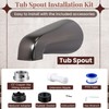 Dreyoo Tub Spout (Universal Fits 1/2" Copper Pipe, 1/2" IPS