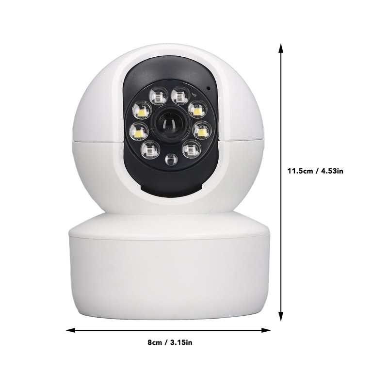 Security Camera HD Night Vision 1080p Intelligent PTZ 2 Way