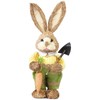 Juvale Standing Bunny Statues, Easter Bunny Figurines for Party and