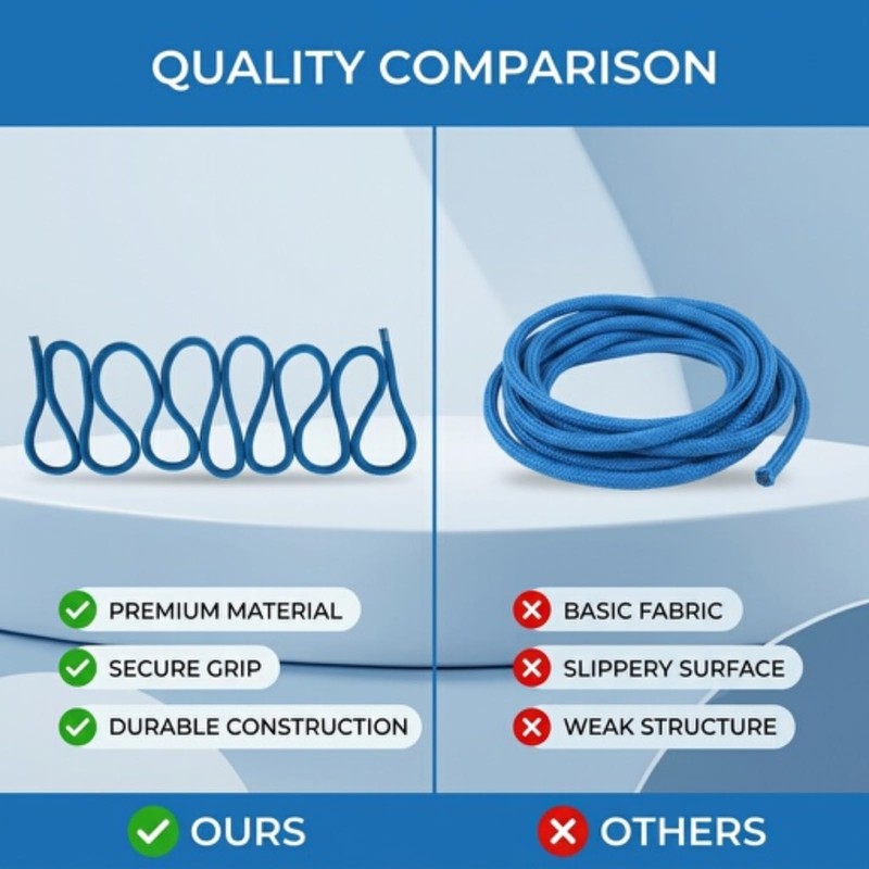Gymnastics Rope, Rhythmic Gymnastics Rope, Three Metres Nylon, Unisex Competition