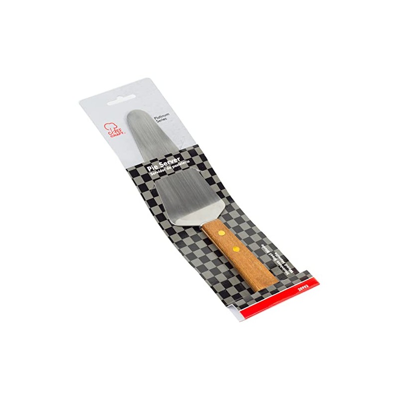 Chef Craft Select Stainless Steel Pie Server, 9.25 inches in