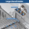 TOOLF Expandable Dish Rack, Dish Drying Rack for Kitchen Counter,