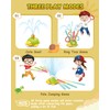 Fullware Water Sprinkler for Kids, Toddler Outdoor Toys, Backyard 3-in-1