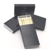 250 Plain Black Cover Wooden Matches Box Matches (5 Boxes