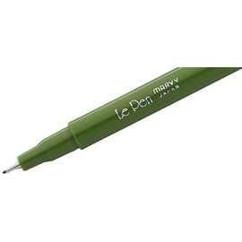 Uchida LePen Marker, Micro Fine Point, Olive Green (UCH4300S15)