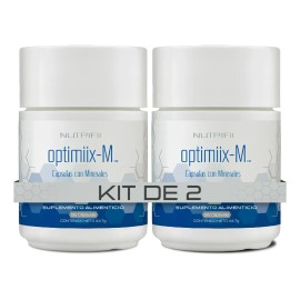 Ariix Kit 2 Nutrifii Optimiix-m Minerales 56 Caps Sin Sabor