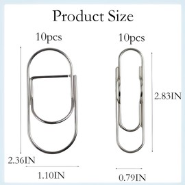 JEYORZY 20 pieces metal pen clip, paper clip holder, pen clip assistant for notebook, stainless steel clip pen holder, fits almost any pen size, clipboard, notebook, diaries