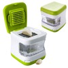 Garlic Press, Crusher, Cutter, Mincer, Cube Garlic Ginger Press Cutter