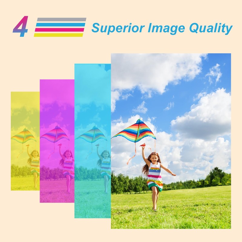 Akouta Compatible for Amber M100/M200 4x6 Photo Printer 80 Sheets