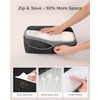 kookoomia 6-Piece Compression Suitcase Organiser Packing Cubes Compression Packing Cube