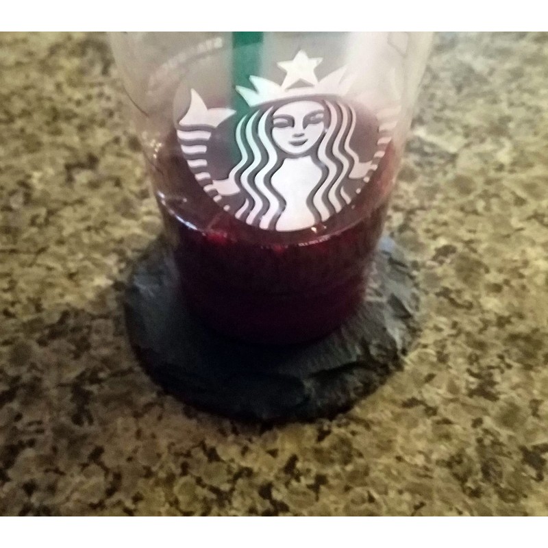 Faith and Hope: Laser Etched "Grace Changes Everything" Coasters: Inspirational