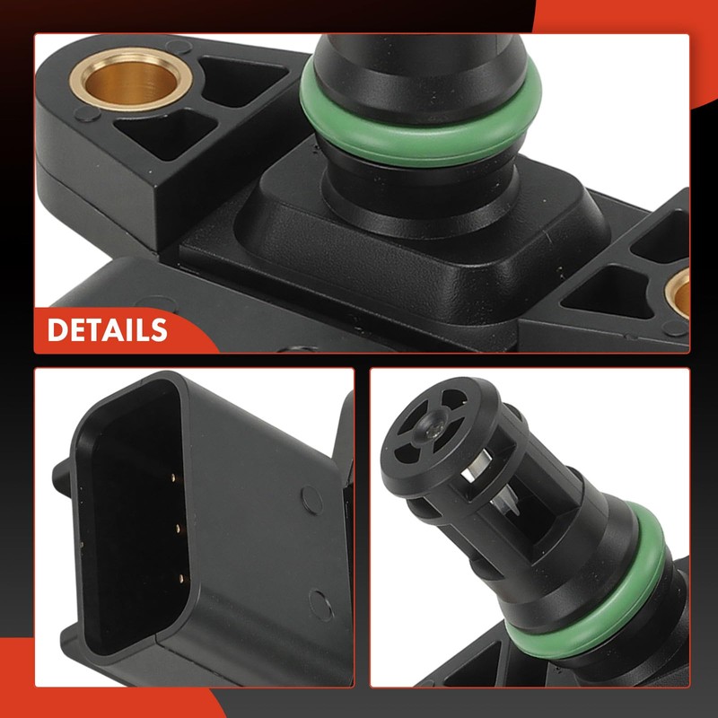 A-Premium Manifold Pressure (MAP) Sensor [4 Pins] Compatible with Ford