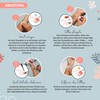 LaDot Tattoo for Children and Adults, Temporary Skin-Friendly Fake Tattoos,