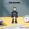 Blue Retro Robot Classic Anti Aging Robot Figurine Elaborately Crafted