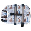 Dog Life Vest Reflective Adjustable Pet Floatation Life Jacket with
