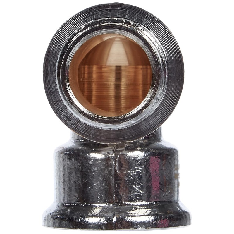 CORNAT TEC386101 1/2IT/ ET Chrome Brass Angle