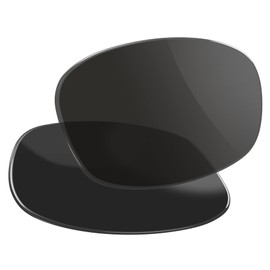 Vaep Polarized Replacement Lenses for Maui Jim Punchbowl MJ219 Sunglasses, Jet black,