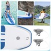 Mipcase 2pcs Boat Inflatable Air Valve Adapter Covers for Kayaks