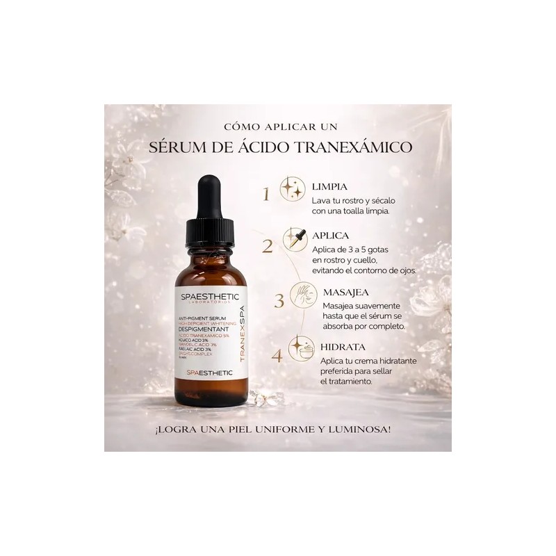 Tranexspa Serum Despigmentante Acido Traxenamico Mancha 30ml