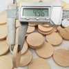 Natural Wood Slices Blank Round Wood Slices Unfinished Wood Circles