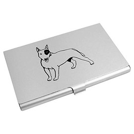 Azeeda 'Bull Terrier' Business Card Holder/Credit Card Wallet (CH00023000)