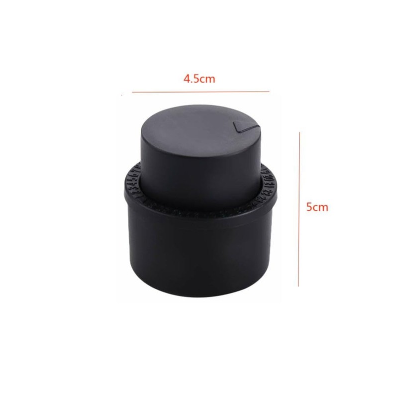 Kopida 2 Pcs Plastic Bottle Stopper, Soda Bottle Stopper, Reusable