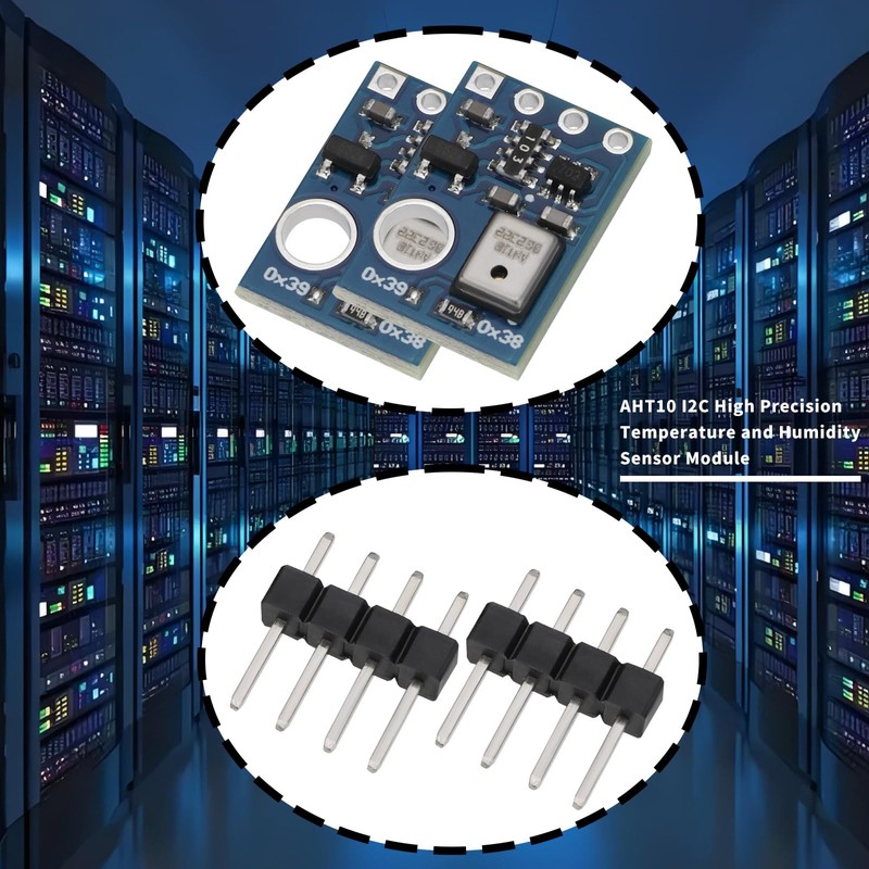ECSiNG 4 Sets AHT10 I2C Digital Temperature Humidity Sensor Module