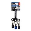 Besttool BTH-3BBL Vest 3pc Bit Holder with Oval Carabiner +